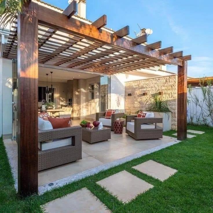 مظلات وسواتر الأحساء الهفوفبرجولات خشبية